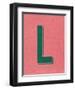 L-null-Framed Art Print