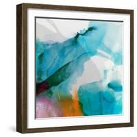 LA Abstract II-Sisa Jasper-Framed Art Print