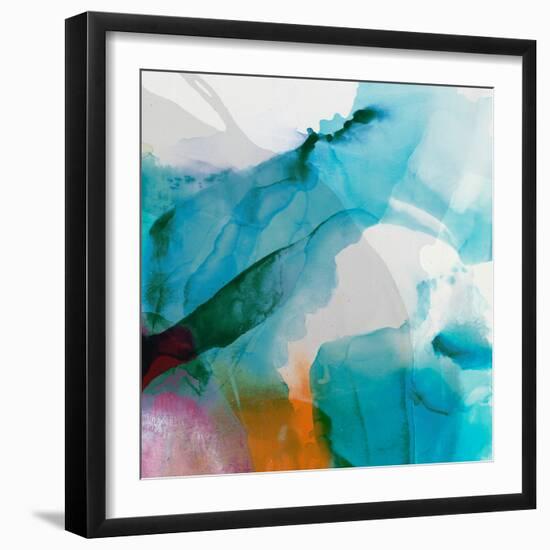 LA Abstract II-Sisa Jasper-Framed Art Print