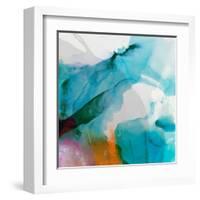 LA Abstract II-Sisa Jasper-Framed Art Print