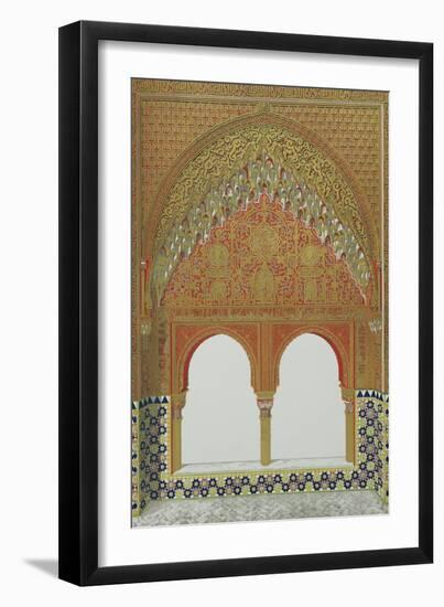 La Alhambra, From: Plans, Elevations, Sections and Details of the Alhambra from Drawings Taken on…-Owen Jones-Framed Giclee Print