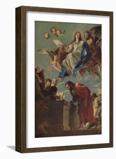 'La Asuncion', (Assumption), 1660, (c1934)-Mateo Cerezo-Framed Giclee Print