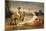 La bacchante a la panthere, 1855-60-Jean Baptiste Camille Corot-Mounted Premium Giclee Print