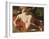 La Bacchante, C.1844-47-Gustave Courbet-Framed Premium Giclee Print