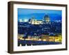 La Badia, San Lorenzo, Cathedral and Campanile, Florence, Italy-Peter Scholey-Framed Photographic Print