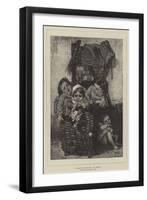 La Bagage De Croquemitaine, from the Paris Exhibition of 1874-Timoleon Marie Lobrichon-Framed Giclee Print