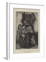 La Bagage De Croquemitaine, from the Paris Exhibition of 1874-Timoleon Marie Lobrichon-Framed Giclee Print