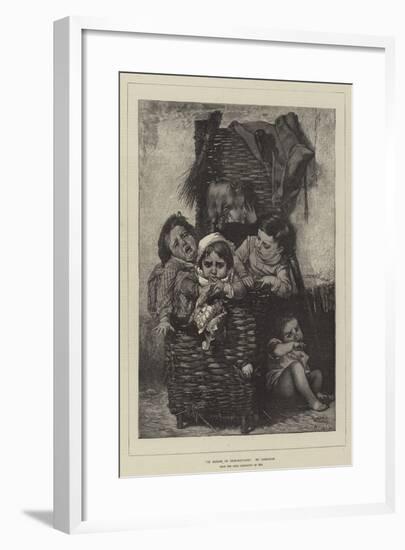 La Bagage De Croquemitaine, from the Paris Exhibition of 1874-Timoleon Marie Lobrichon-Framed Giclee Print