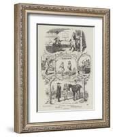 La Bagatelle-George Cruikshank-Framed Giclee Print