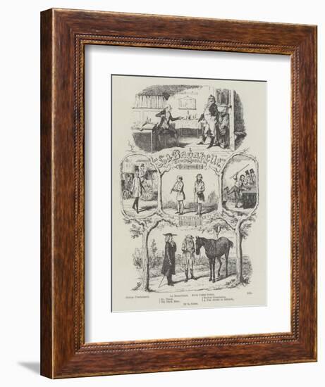 La Bagatelle-George Cruikshank-Framed Giclee Print