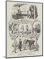 La Bagatelle-George Cruikshank-Mounted Giclee Print