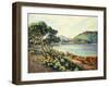 La Baie d'Agay, c.1910-Armand Guillaumin-Framed Giclee Print