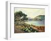 La Baie d'Agay, c.1910-Armand Guillaumin-Framed Giclee Print