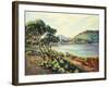 La Baie d'Agay, c.1910-Armand Guillaumin-Framed Giclee Print