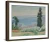 La Baie d'Alger, Vue d'El-Biar-Albert Marquet-Framed Giclee Print