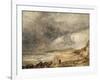 La Baie de Weymouth à l'approche de l'orage-John Constable-Framed Giclee Print