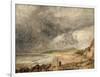 La Baie de Weymouth à l'approche de l'orage-John Constable-Framed Premium Giclee Print