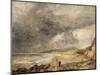 La Baie de Weymouth à l'approche de l'orage-John Constable-Mounted Premium Giclee Print
