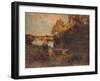 'La Baigneuse', 1907, (1938)-Leon-Augustin Lhermitte-Framed Giclee Print