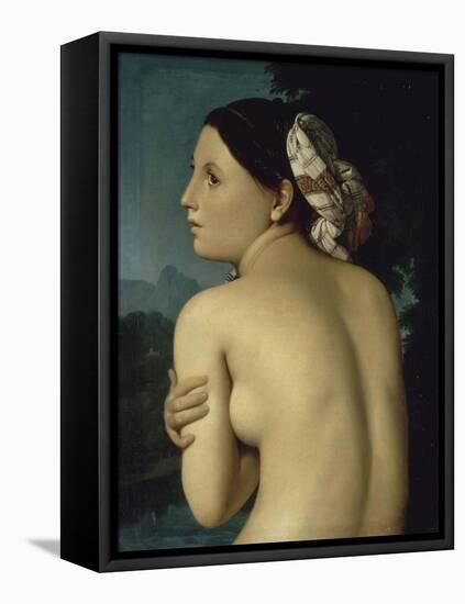 La Baigneuse-Jean-Auguste-Dominique Ingres-Framed Stretched Canvas