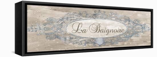 La Baignoire Sign - Mini-Todd Williams-Framed Stretched Canvas