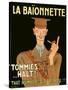 La Baionnette Cover - French Impression of British Officer-Gus Bofa-Stretched Canvas