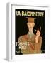 La Baionnette Cover - French Impression of British Officer-Gus Bofa-Framed Art Print