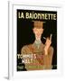 La Baionnette Cover - French Impression of British Officer-Gus Bofa-Framed Art Print