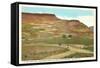 La Bajada Hill near Santa Fe, New Mexico-null-Framed Stretched Canvas