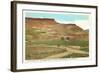 La Bajada Hill near Santa Fe, New Mexico-null-Framed Art Print