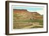 La Bajada Hill near Santa Fe, New Mexico-null-Framed Art Print