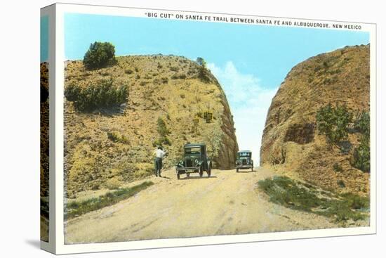 La Bajada Hill near Santa Fe, New Mexico-null-Stretched Canvas