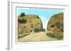 La Bajada Hill near Santa Fe, New Mexico-null-Framed Art Print