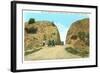 La Bajada Hill near Santa Fe, New Mexico-null-Framed Art Print