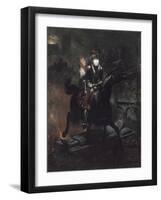 La Ballade de Lénore ou les Morts vont vite-Horace Vernet-Framed Giclee Print