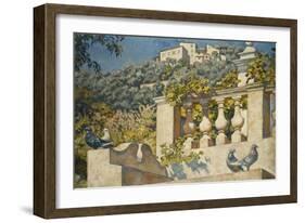 La Balustrade-Theo Rysselberghe-Framed Giclee Print