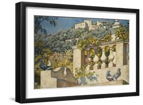 La Balustrade-Theo Rysselberghe-Framed Giclee Print