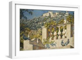 La Balustrade-Theo Rysselberghe-Framed Giclee Print