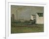 La banlieu-suburbs-Georges Seurat-Framed Giclee Print