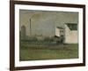 La banlieu-suburbs-Georges Seurat-Framed Giclee Print