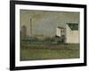 La banlieu-suburbs-Georges Seurat-Framed Giclee Print