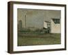 La banlieu-suburbs-Georges Seurat-Framed Giclee Print