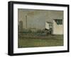 La banlieu-suburbs-Georges Seurat-Framed Giclee Print