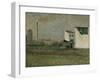 La banlieu-suburbs-Georges Seurat-Framed Giclee Print