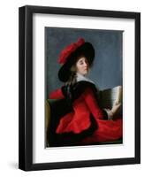 La Baronne De Crussol, 1785-Elisabeth Louise Vigee-LeBrun-Framed Giclee Print