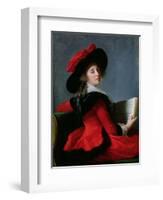 La Baronne De Crussol, 1785-Elisabeth Louise Vigee-LeBrun-Framed Giclee Print