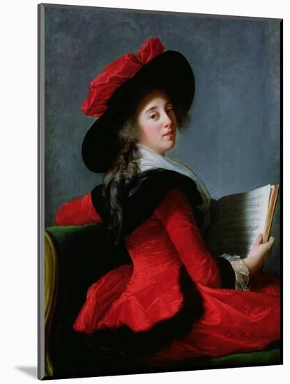 La Baronne De Crussol, 1785-Elisabeth Louise Vigee-LeBrun-Mounted Giclee Print