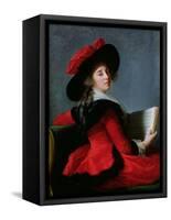 La Baronne De Crussol, 1785-Elisabeth Louise Vigee-LeBrun-Framed Stretched Canvas