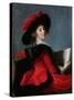 La Baronne De Crussol, 1785-Elisabeth Louise Vigee-LeBrun-Stretched Canvas
