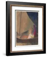 La Barque, 1902-Odilon Redon-Framed Giclee Print